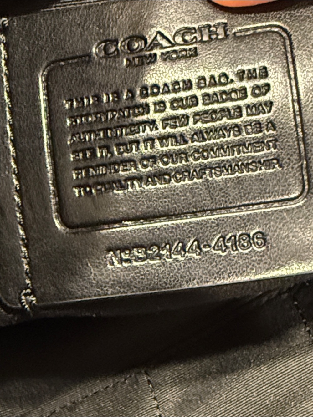 Coach Brown Leather Laptop Satchel with Detachable Strap - Picture 7 of 8
